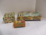 3 Storage Boxes