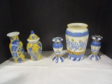 Oriental Porcelain Vase & Ginger, 9