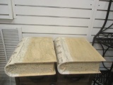 2 Large Document Storage Boxes
