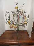Rare Find-Handcrafted Steel Welded Tree w/Fishing Lures