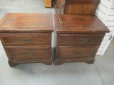 Burlington House Ftr Pine Nightstands 2 Drawer (PR)