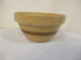 Robinson Ransbottom Yelloware Bowl w/Brown Stripe