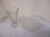 Iris & Herringbone Platter (12