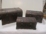 3 PC Stacking Storage Boxes