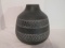 Hand Pot Black Clay Decorative Pottery Vessel