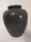 Large Black Pottery Vase