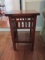 Misson Style Tiered Side Table