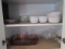 Pyrex and Corning Ware Bake Ware, 2 Cup Measuring Cup and Storage Container