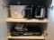 Rival Crock-Pot, Cuisinart Coffee Grinder, Hamilton Beach Toaster, Presto Griddle