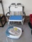 Shower Chair, Folding Walker, Heating Pad and HoMedics Foot Bath