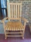 Wood Slat Rocker