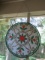 Round Mosaic Stained Glass Style Panel