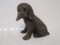 Antiqued Brass Cocker Spaniel Statue