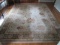 Taupe/Rust Floral Area Rug