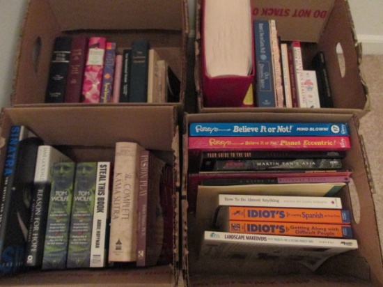 Biographies, Devotionals, Bibles, Health Care and Reference Books