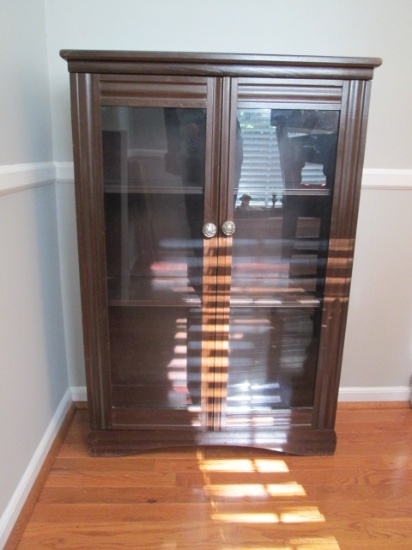 2 Glass Door Display Cabinet