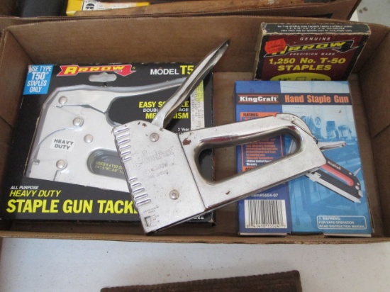 Staple Guns and Staples