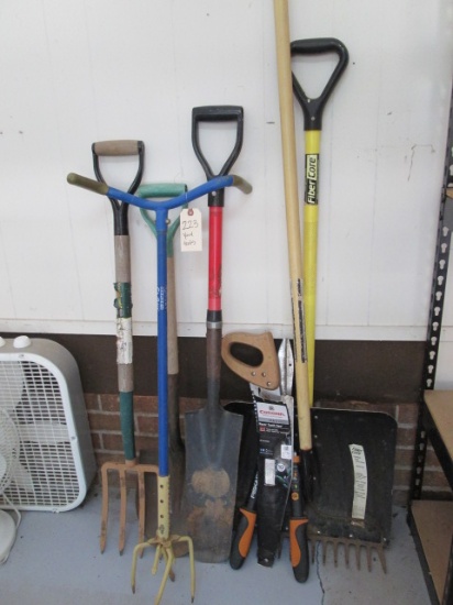 Fiber Core Snow Shovel, Claw Garden Weeder, Shovels, Fiskars Hedge Clippers,