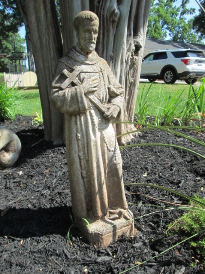Concrete St. Francis Statue
