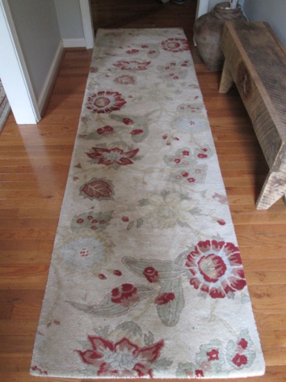 Pottery Barn "Marietta" Design Hand Tufted Wool Runner