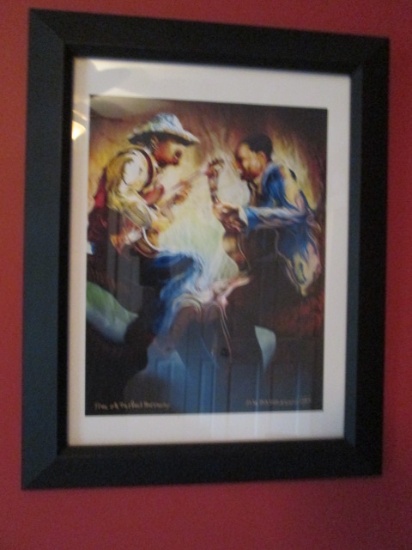 Mike Massengale Signed "Tree of Perfect Harmony" Screen Print