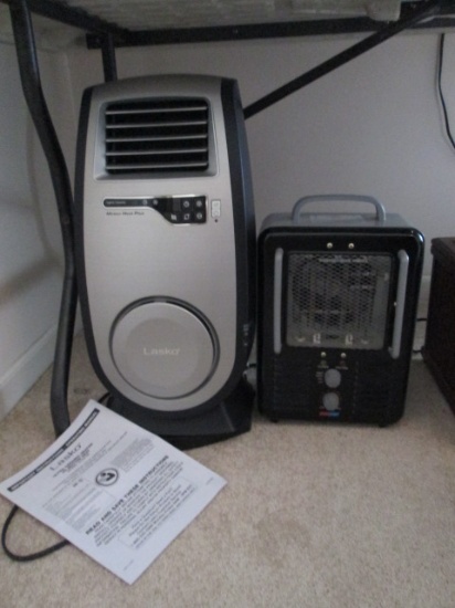 Lasko Ultra Ceramic Heater and Comfort Zone Space Heater