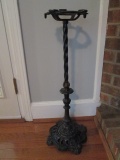 Old Cast Iron Smoking Stand