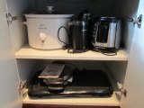 Rival Crock-Pot, Cuisinart Coffee Grinder, Hamilton Beach Toaster, Presto Griddle