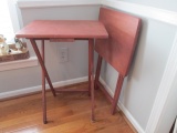 Pair of Folding Television Trays