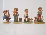Vintage Erich Stauffer Arnart Creation and Goebel Hummel Figures