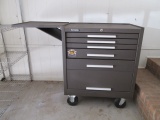 Kennedy 5 Drawer Portable Tool Chest with Folding Side Shelf