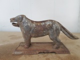 Cast Metal Retriever Dog Nut Cracker