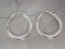 Sterling Silver Hoop Earrings