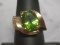 10k Gold Peridot Ring