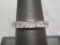 Sterling Silver CZ Band Ring