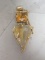 Custom 14k Gold Pendant with Stones