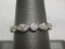 Sterling Silver CZ Band Ring