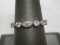 Sterling Silver CZ Band Ring