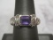 Sterling Silver Amethyst Ring