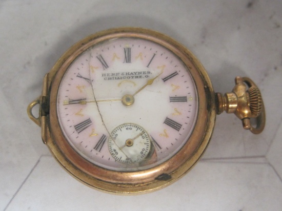 Henn & Haynes Ladies Pocket Watch