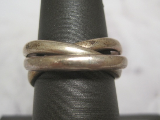 Sterling Silver Triple Band Ring