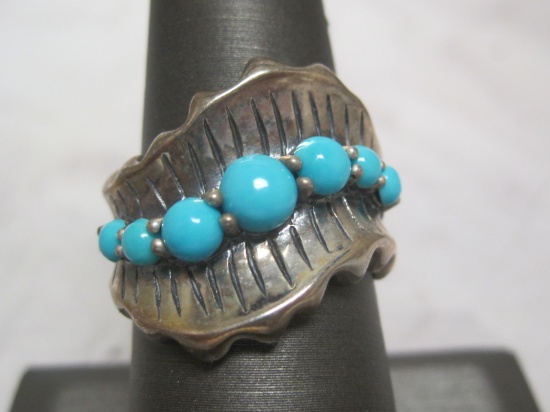 Sterling Silver Turquoise Ring