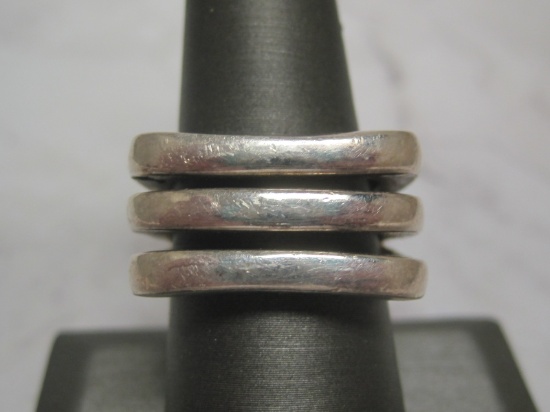 Sterling Silver Triple Band Ring