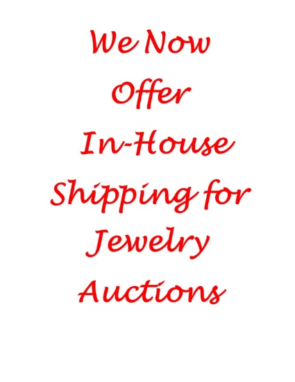 We Now Offer In-House Shipping on Jewelry and Coin Auctions