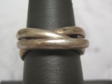Sterling Silver Triple Band Ring