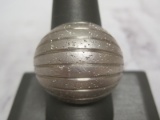 Sterling Silver Bold Dome Ring