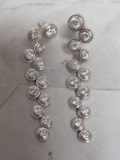 Sterling Silver CZ Earrings