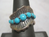 Sterling Silver Turquoise Ring