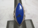 Sterling Silver Lapis Ring