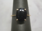 10k Gold Sapphire Ring